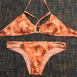 Xhilaration tie dye swimsuit